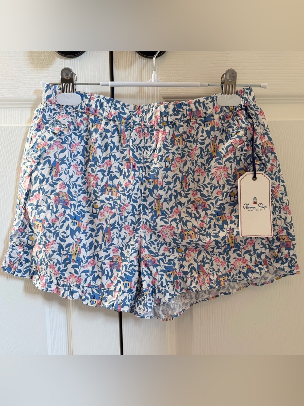 NWT Classic Prep Girls Molly Shorts Liberty Bavaria Print size XL (12/14)